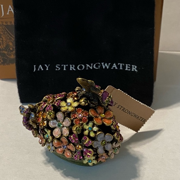 Jay Strongwater Mille Fiori Blossom Box Crista - Picture 6 of 7